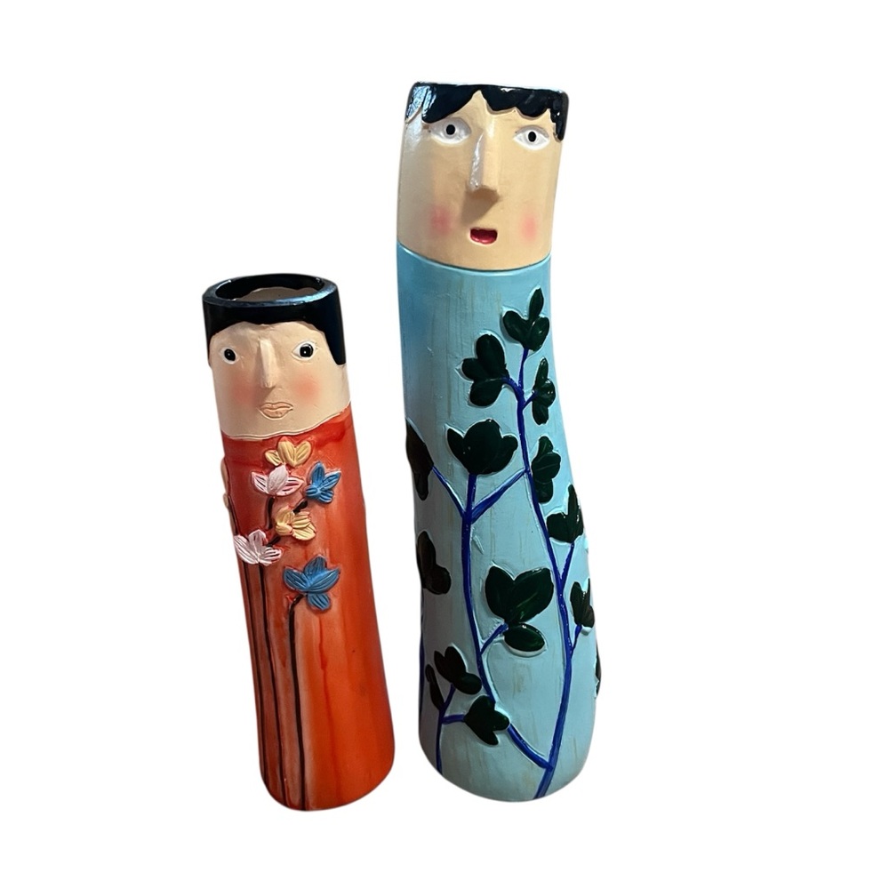 🌸 Colorful Funky 3D Vases